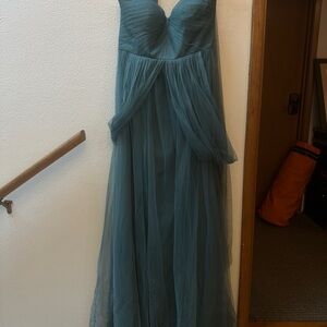 Jenny Yoo Teal Collection Dress